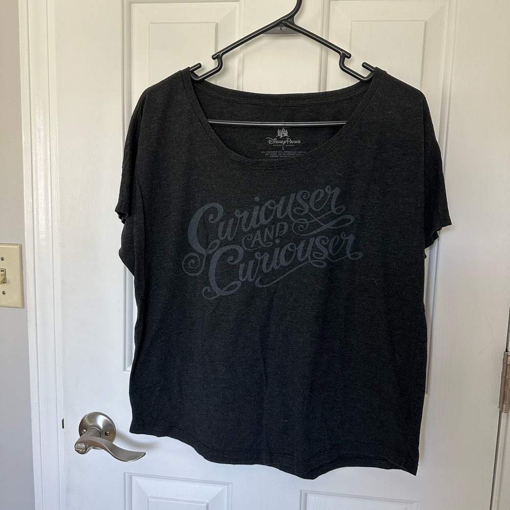 Disney Alice in Wonderland Curiouser and Curiouser T-Shirt